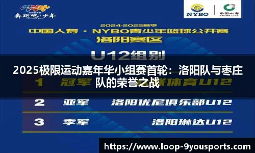 2025极限运动嘉年华小组赛首轮：洛阳队与枣庄队的荣誉之战